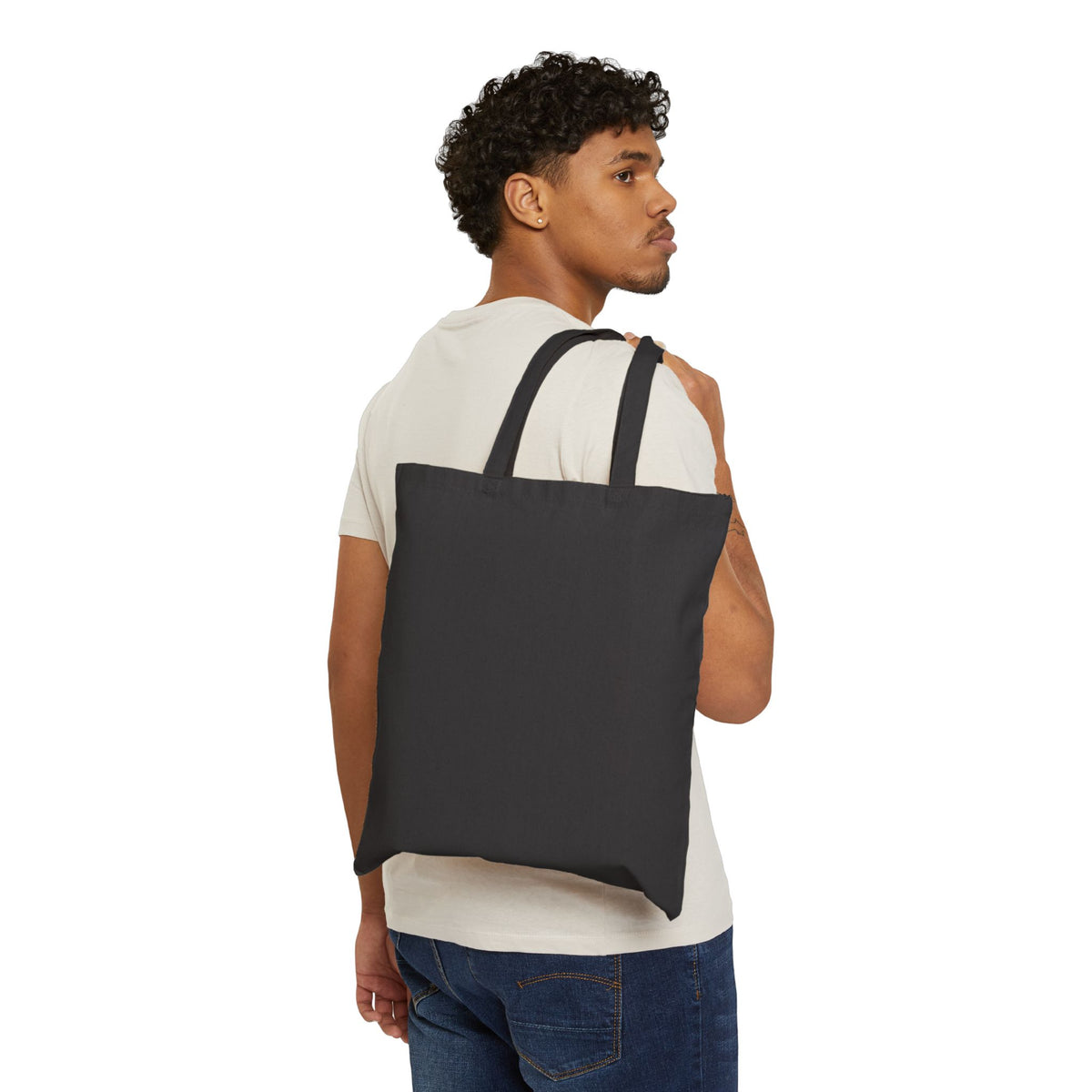 Joshua Owls Football Canvas Tote Bag — School Spirit Reusable Grocery Bag
