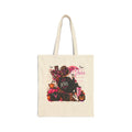 Halloween Christian Tote Bag — Pumpkin, Cross & 'Jesus' Canvas Tote