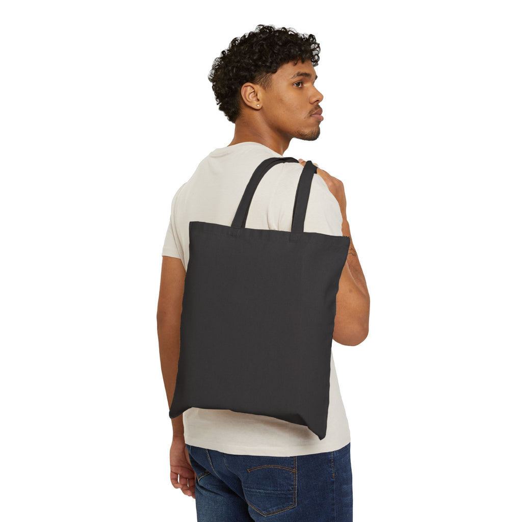 Halloween Christian Tote Bag — Pumpkin, Cross & 'Jesus' Canvas Tote